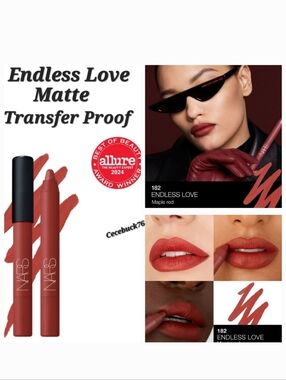 🌺NARS Endless Love Powermatte High Intensity Lip Pencil Lipstick Matte